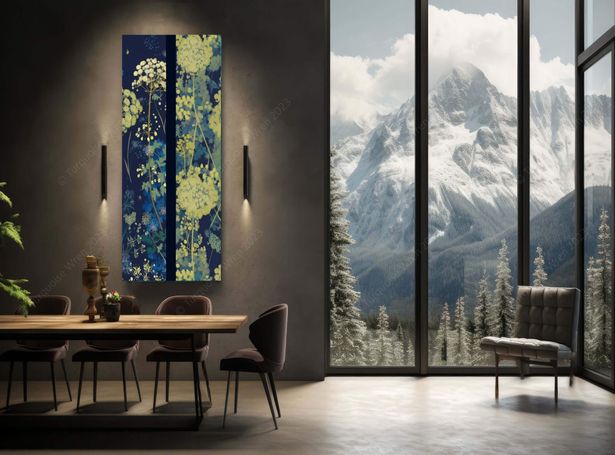 Turquoise Wren Panoramic and extra large Wall Art specialists